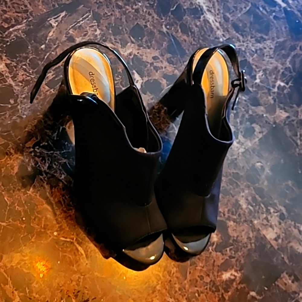 Black heels
